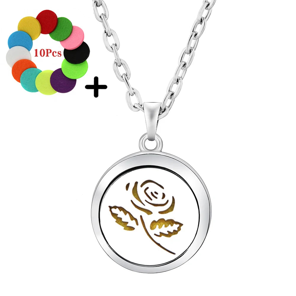 arbre-de-vie-collier-fleur-rose-jaune