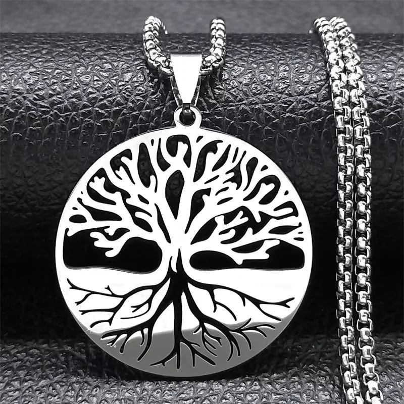 arbre-de-vie-collier-stanless-argent