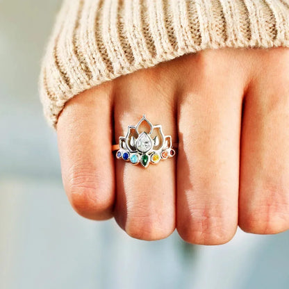 bague-femme-fleur-de-lotus-yoga-méditation