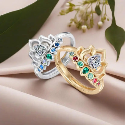 bagues-femme-fleur-de-lotus-yoga-argent-or