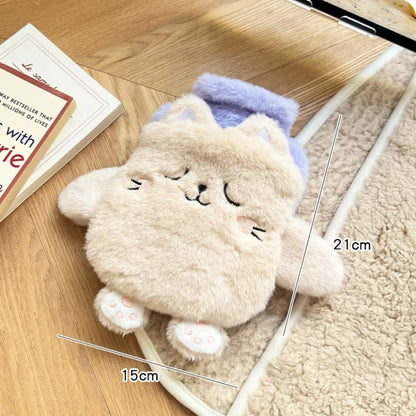 bouillotte-peluche-kawaii-coussin-chauffant-mignonne-rose-pale-beige