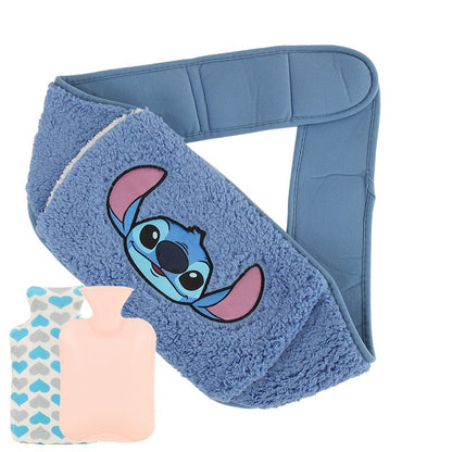 bouillotte peluche micro onde ceinture abdominale chauffante stitch