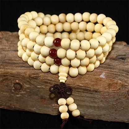 bracelet-en-perles-bois-santal-naturel-blanc