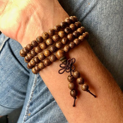 bracelet-en-perles-bois-santal-naturel-boudha
