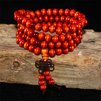 bracelet-en-perles-bois-santal-naturel-orange