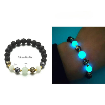 bracelet-en-perles-lave-verte