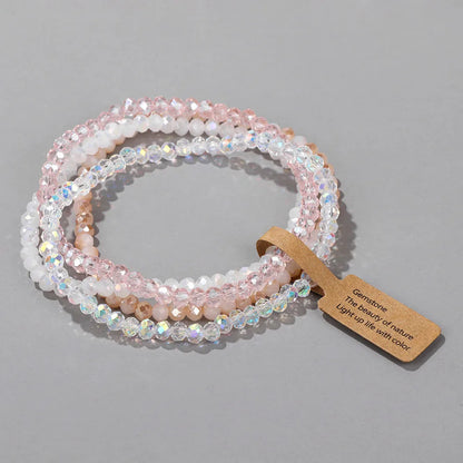 bracelets-en-perles-rosé