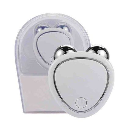 Gua-sha instrument de massage à double rouleau masseur électrique blanc