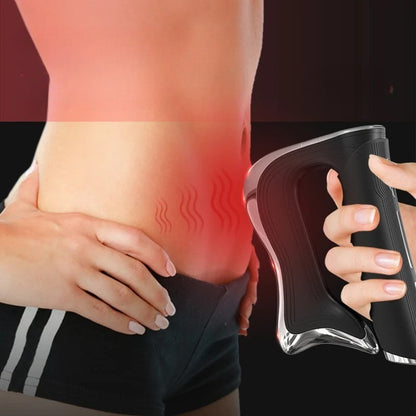 Gua sha - instrument de massage des méridiens musculaires noir ensemble chaleur