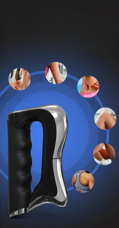 Gua sha - instrument de massage des méridiens musculaires noir utilisation