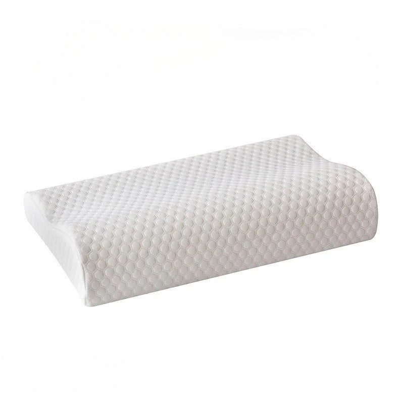 Oreiller ergonomique en bambou mémoire de forme goutte eau