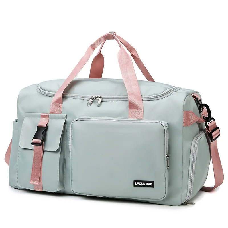 sac-de-sport-femme-rose-vert