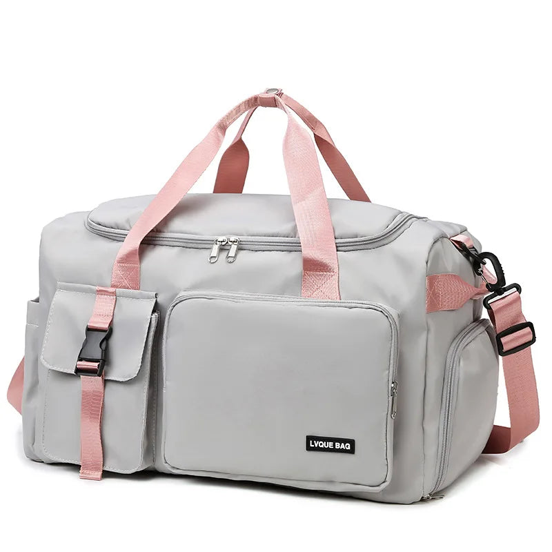 sac-de-sport-femme-vert-rose