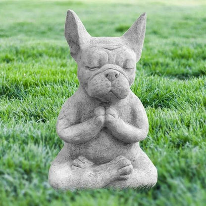 statuette-statue-de-yoga-chien-en-resine-priere