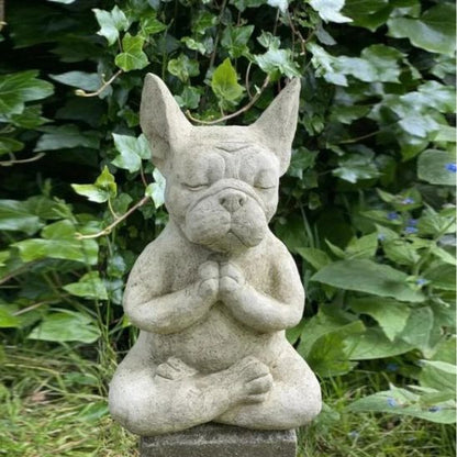 statuette-statue-de-yoga-chien-en-resine-zen