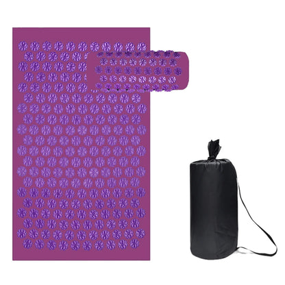 tapis-acupression-coussin-yoga-lotus-relaxation-violet-mauve