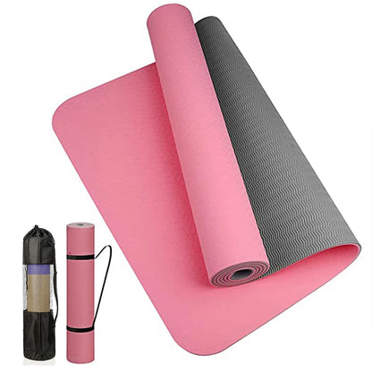 tapis-yoga-antiderapant-leger-entrainement-zenitude-rose